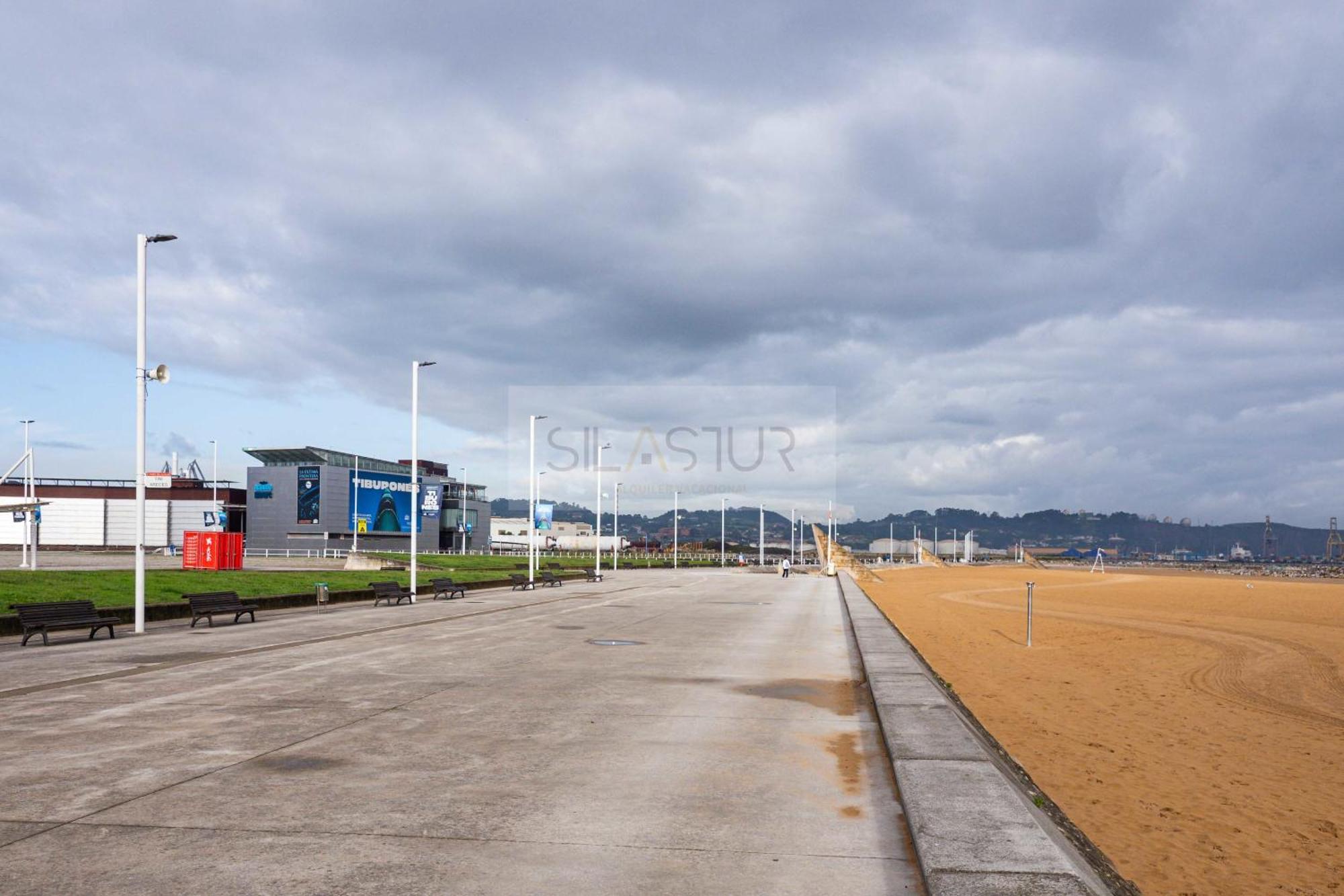 A Pie De Playa B By Silastur Gijón Dış mekan fotoğraf